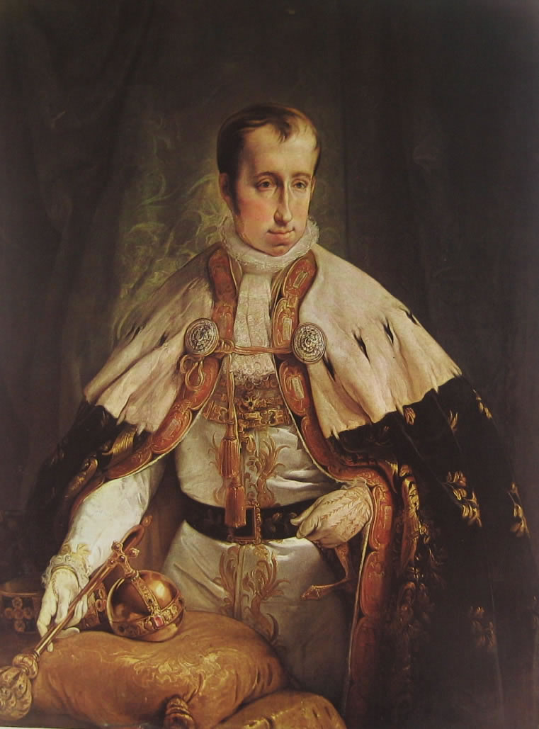 Hayez: Ritratto dell'imperatore Ferdinando I d'Austria