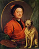 Hogarth - Autoritratto con il cane
