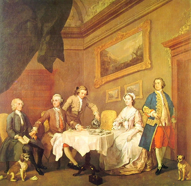 William Hogarth: La famiglia Strode