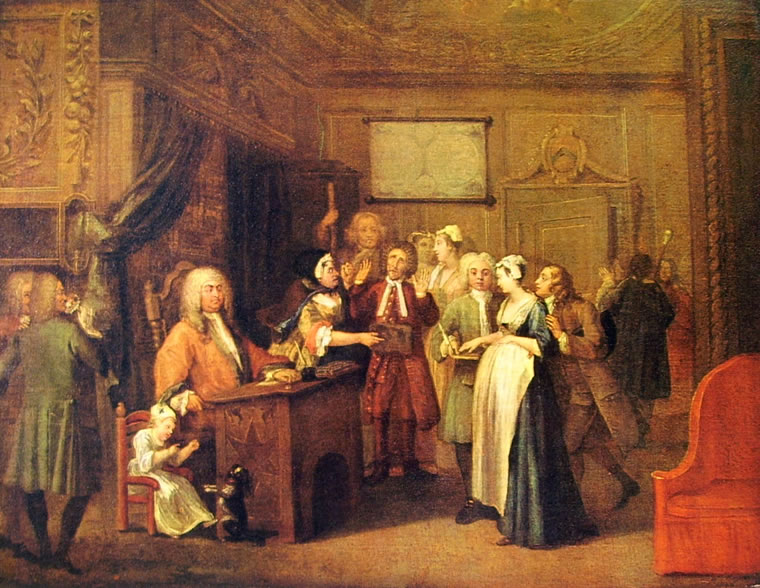 William Hogarth: Attribuzione di paternità