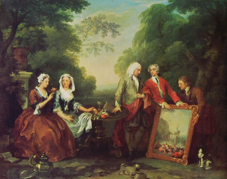 William Hogarth: La famiglia Fountaine