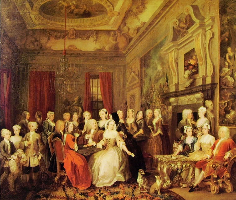 William Hogarth: Trattenimento in casa Child