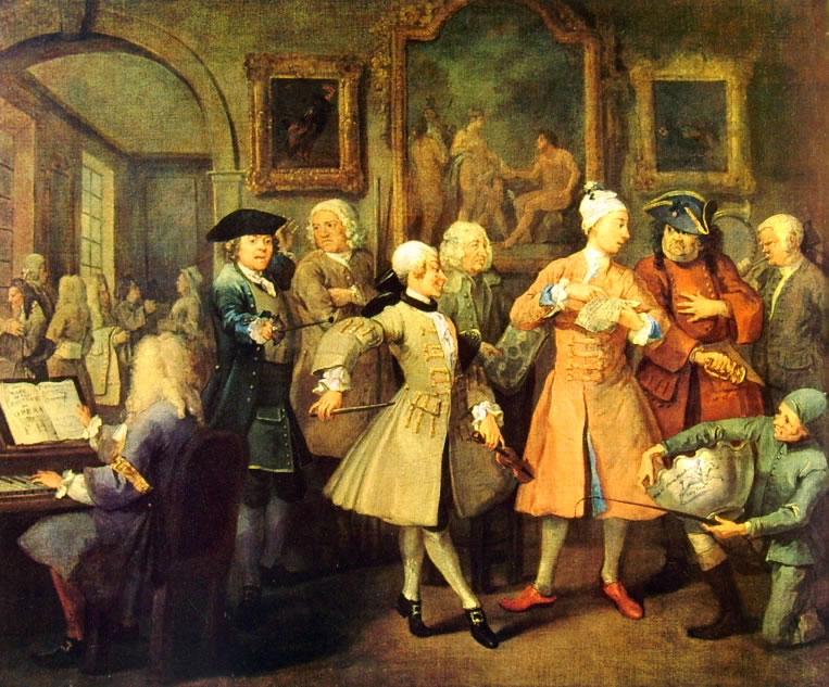 William Hogarth: La carriera del libertino - La Leeve (Londra)