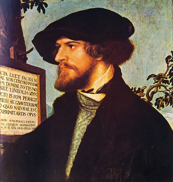 Hans Holbein il Giovane: Ritratto di Bonifacius Amerbach