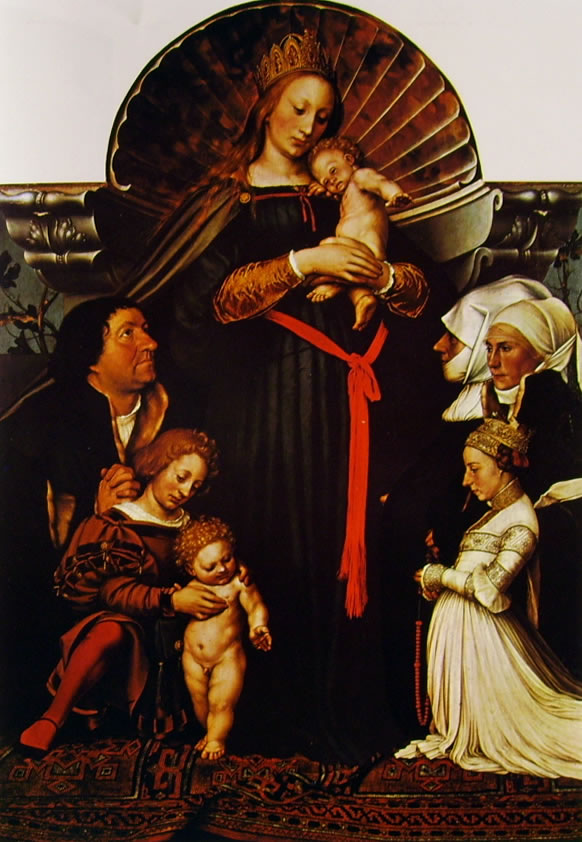 Hans Holbein il Giovane: Madonna del Borgomastro Meyer