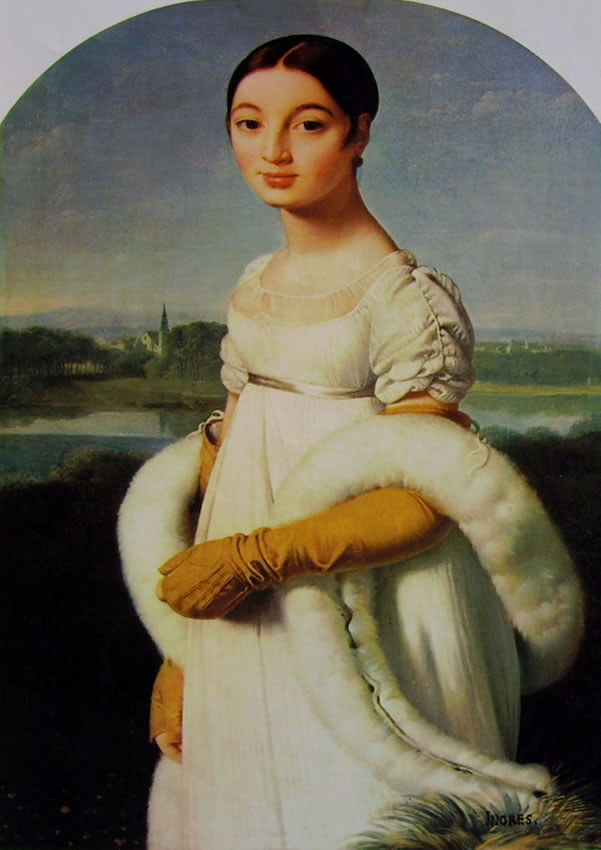 Jean-Auguste-Dominique Ingres: Ritratto di Madamosel Riviere