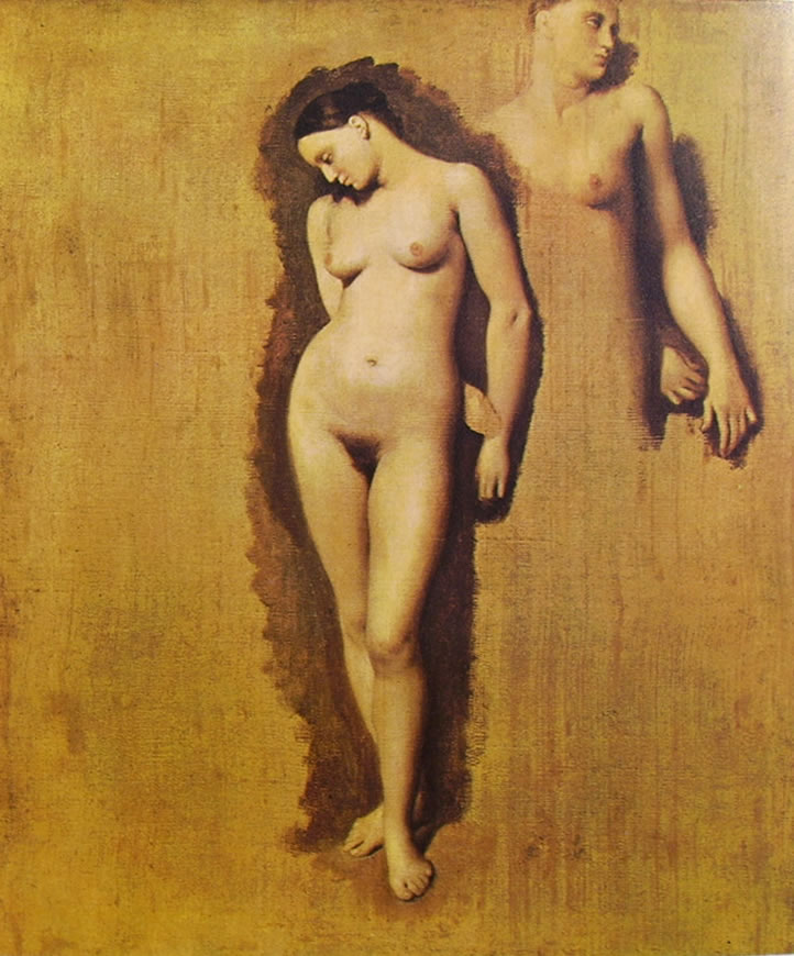Jean-Auguste-Dominique Ingres: Ruggero Libera Angelica