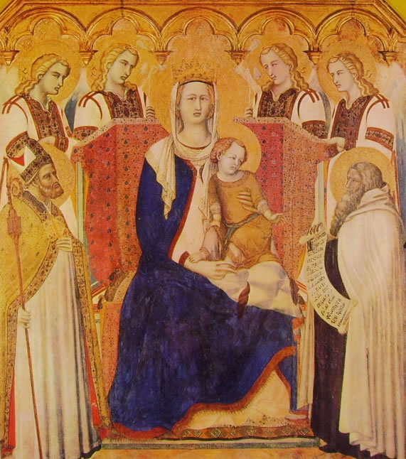 Pietro Lorenzetti: Madonna dei Carmelitani (Madonna del Carmine)