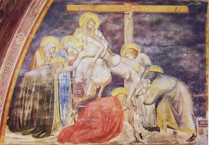 Pietro Lorenzetti - Deposizione dalla croce, Basilica Inferiore di San Francesco, Assisi