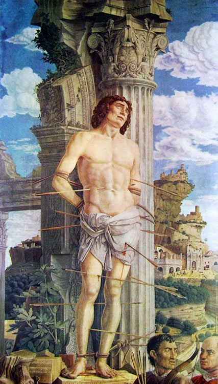 San Sebastiano (Louvre) di Mantegna