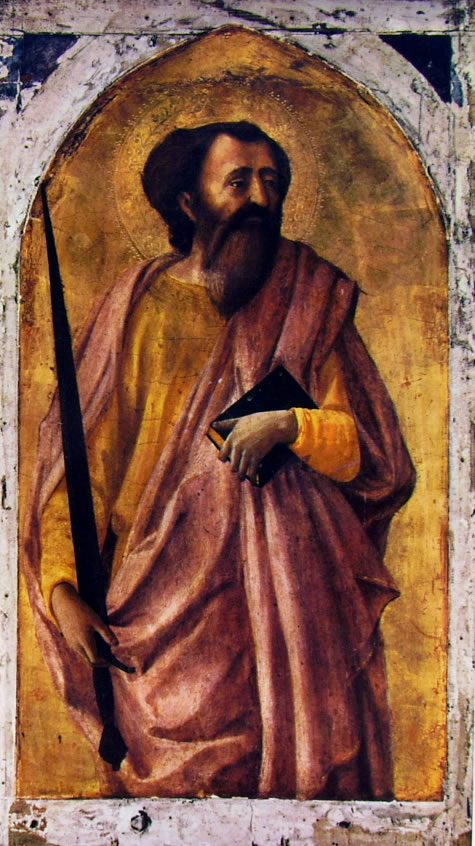 Masaccio: Polittico di Pisa - San Paolo