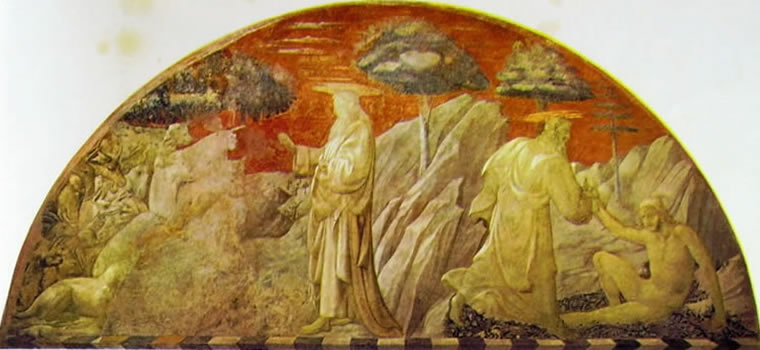 Paolo Uccello: Creazione degli animali e Creazione di Adamo