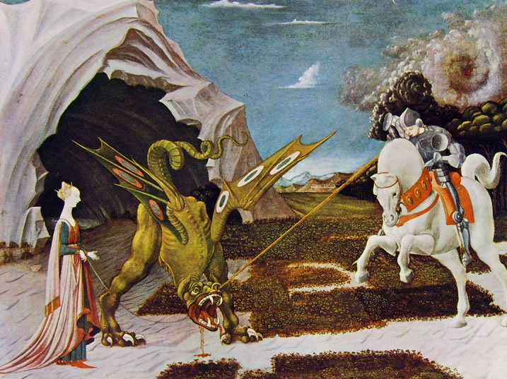 Paolo Uccello: San Giorgio e il drago (Londra)