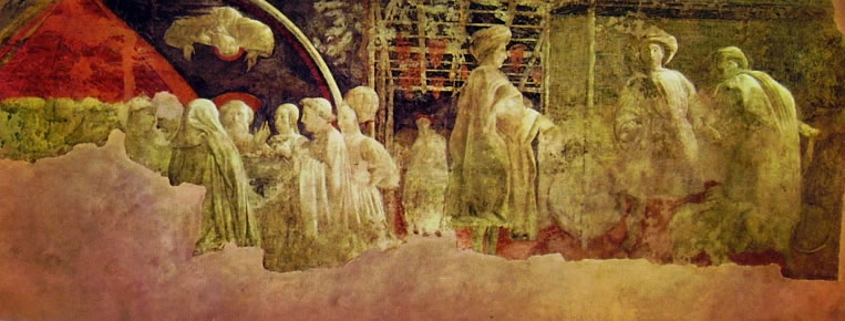 Paolo Uccello: Storie di Noè - "Sacrificio e ebbrezza di Noè"