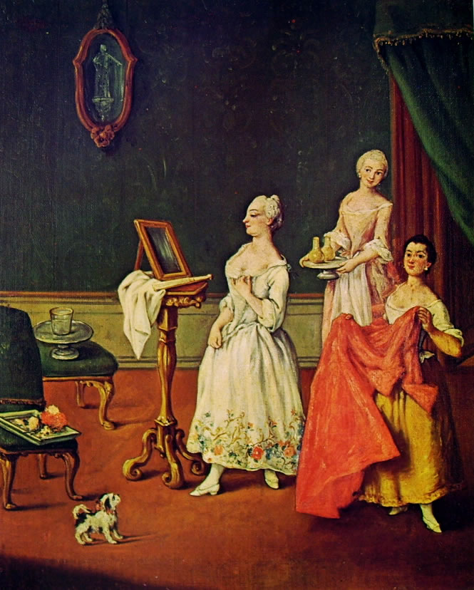 Pietro Longhi: La toeletta (Ca' Rezzonico)