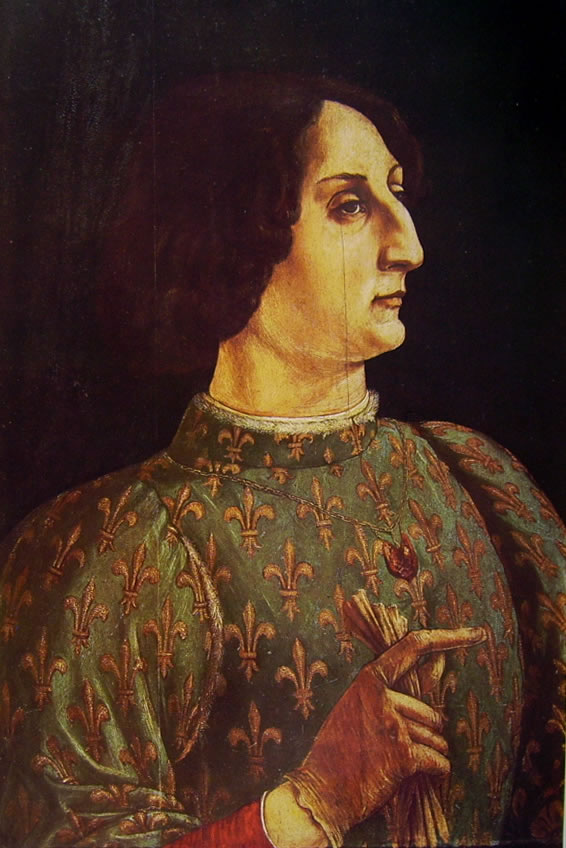 Antonio del Pollaiolo: Ritratto di Galeazzo Maria Sforza