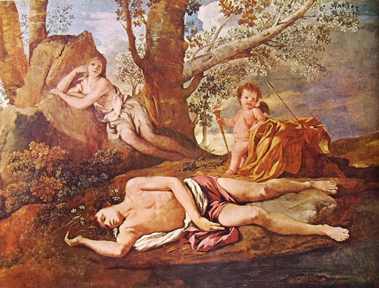 Nicolas Poussin: Eco e Narciso
