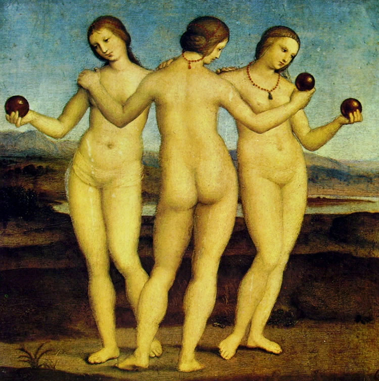 Raffaello Sanzio: Le tre Grazie