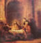 33 Rembrandt - la cena in Emmaus