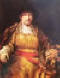 48 Rembrandt - autoritratto con bastone