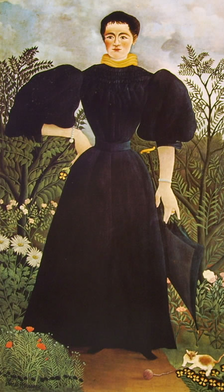 Rousseau il Doganiere: Ritratto di donna (Museo d'Orsay)