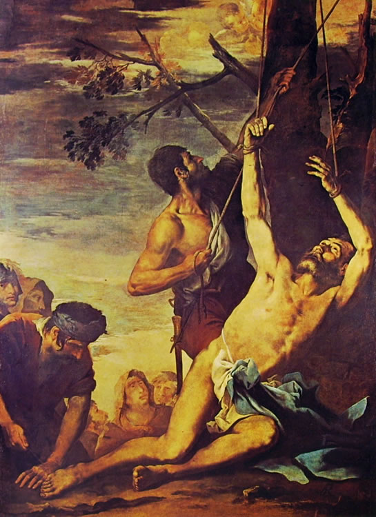Salvator Rosa: Il martirio di San Bartolomeo