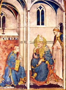 Simone Martini: Un riquadro delle storie di S. Martino