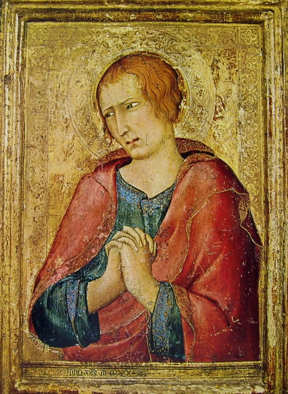 Simone Martini - San Giovanni Evangelista