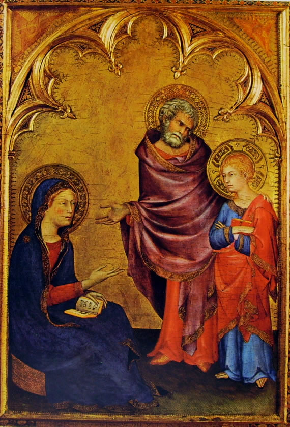 La Sacra Famiglia (Liverpool) di Simone Martini