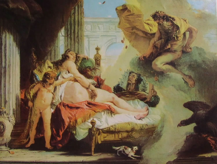 Il Tiepolo: Danae e Giove