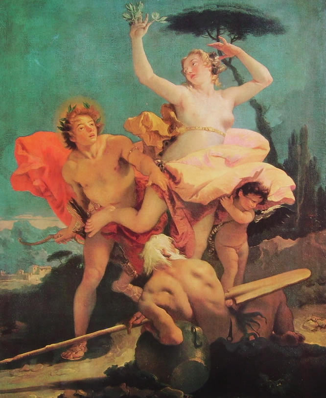 Il Tiepolo: Apollo e Dafne