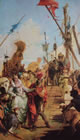 38 Gian Battista Tiepolo - l'incontro di Antonio e Cleopatra