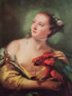 49 Gian Battista Tiepolo - giovane con pappagallo