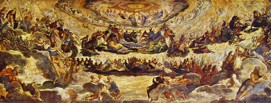 Il Tintoretto: Paradiso, cm. 143 x 362, Louvre Parigi