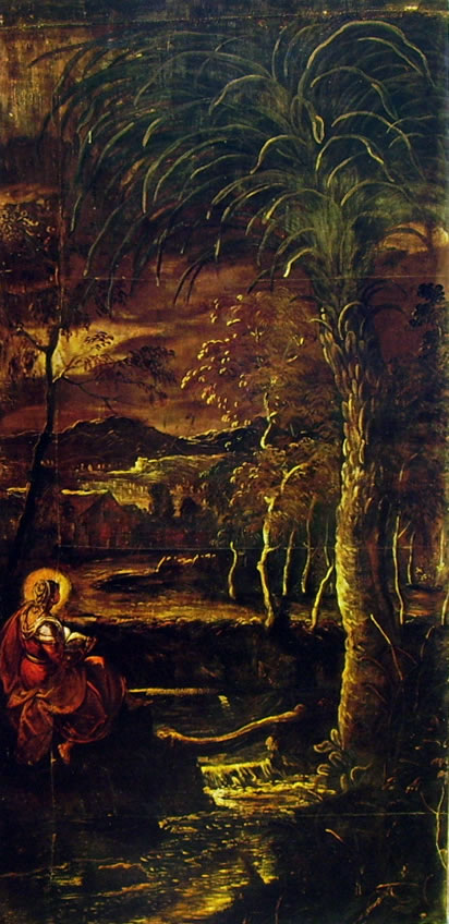 Tintoretto - Santa Maria Egiziaca in meditazione