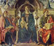 Madonna col bambino e i santi di Francesco del Cossa