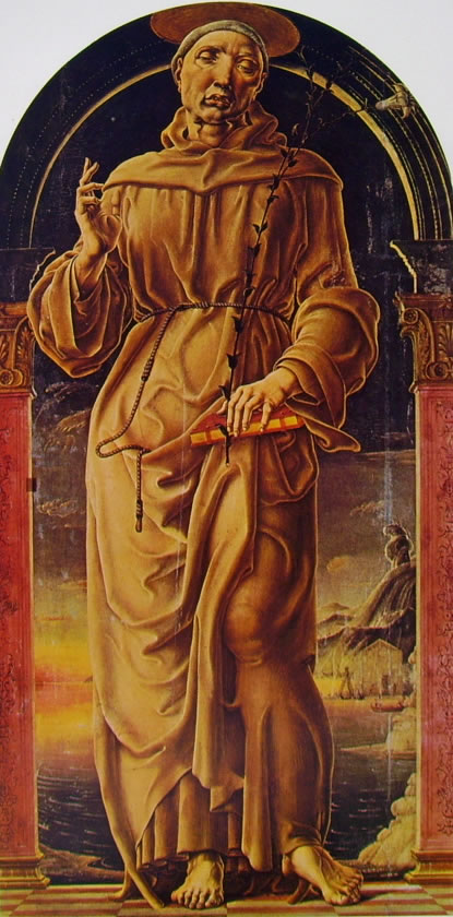 Cosmè Tura: Sant'Antonio da Padova