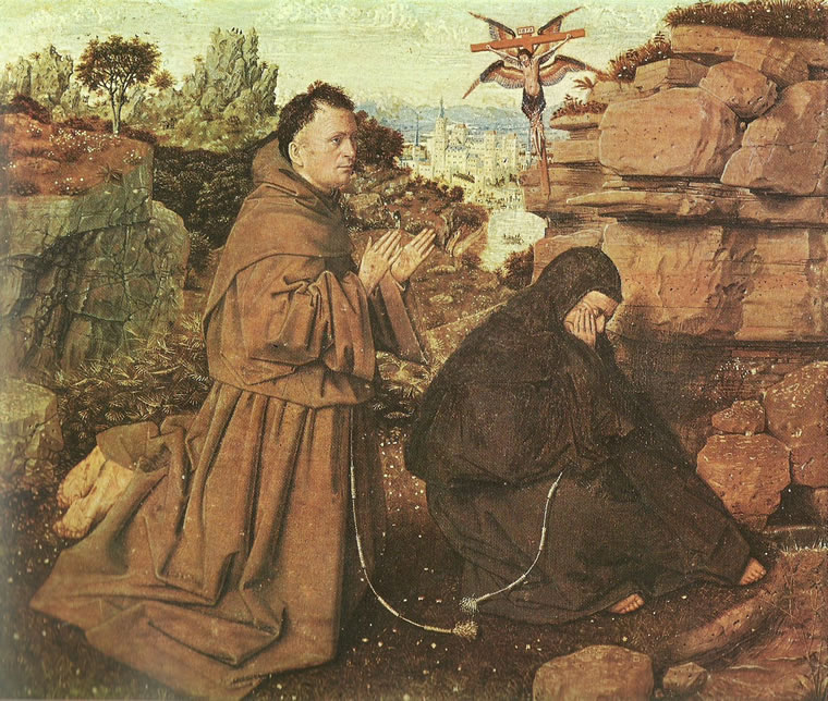 Jan van Eyck: Le stigmate di San Francesco