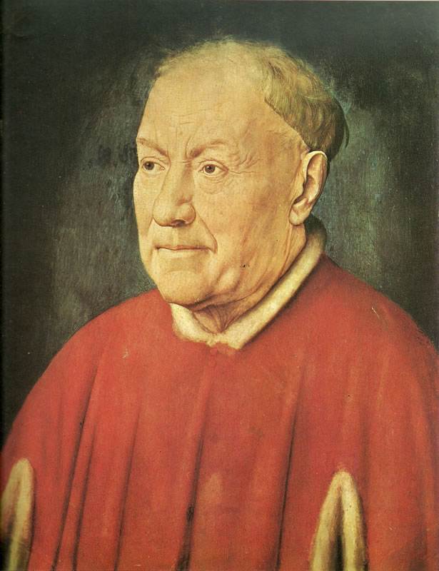 Jan van Eyck: Ritratto del cardinale Nicola Albergati