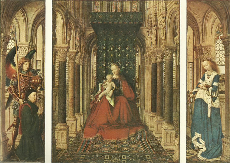 Jan van Eyck: Trittico di Dresda