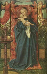 Van Eyck: Vergine alla fontana