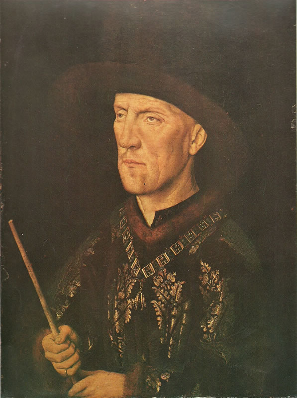 Jan van Eyck: Ritratto di Baudouin de Lannoy