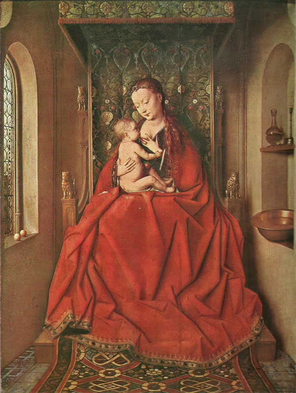 Jan van Eyck: Madonna di Lucca