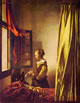 04 Vermeer - Ragazza che legge una lettera presso una finestra
