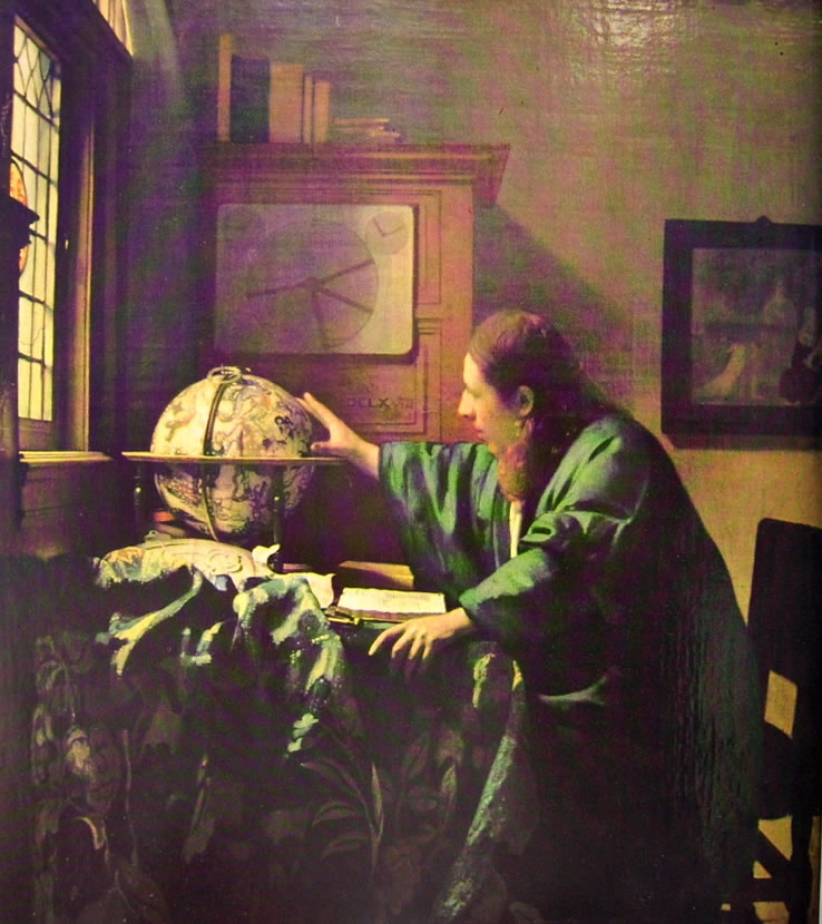 Jan Vermeer: Astronomo