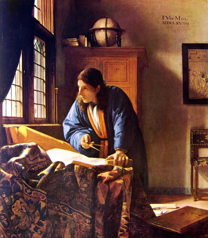 Jan Vermeer: Geografo