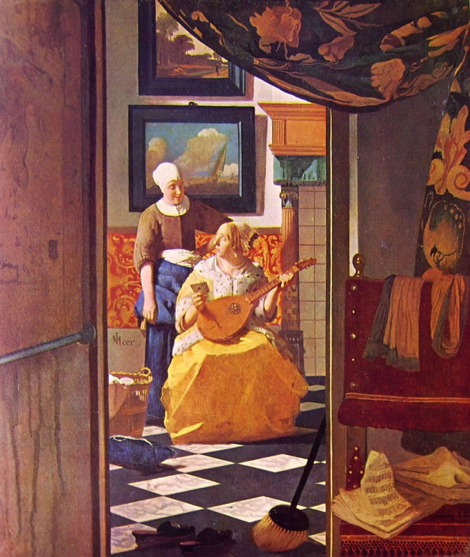 Jan Vermeer: La lettera d'amore