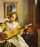 19 Vermeer - Suonatrice di chitarra