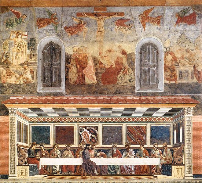 Andrea del Castagno: Cenacolo di Sant'Apollonia - L'Ultima cena (Sant'Apollonia)