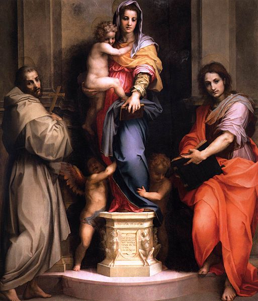 Andrea del Sarto: Madonna delle Arpie (Uffizi)